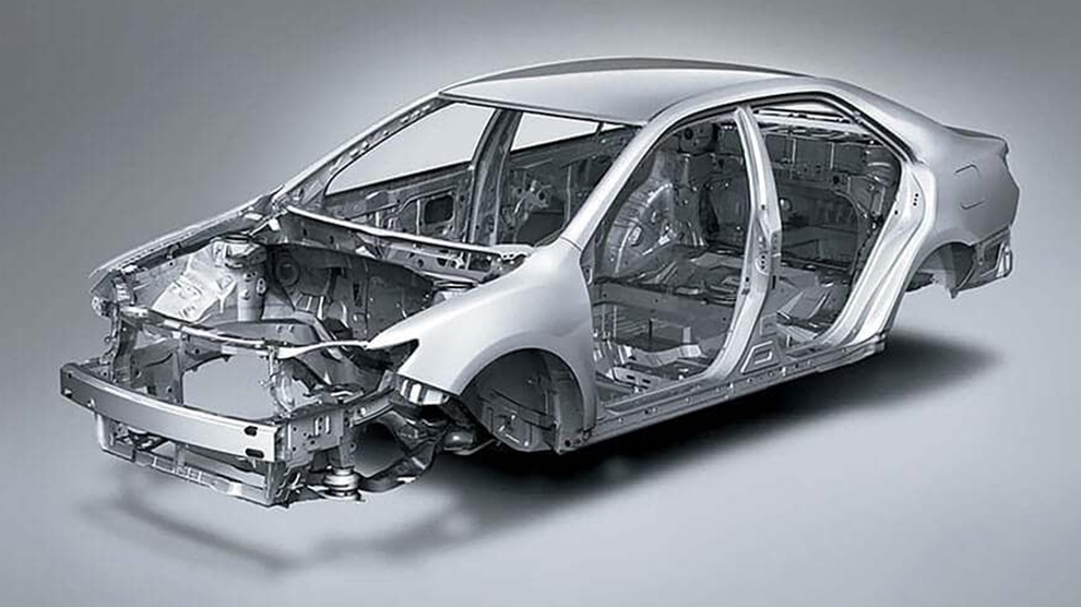 Toyota camry 2021 safety and performance IMPACT ABSORBING BODY